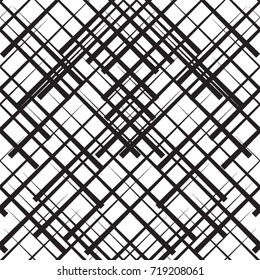 Seamless pattern with speed lines. Abstract black Diagonal Striped repeating Background . Vector parallel slanting, oblique lines endless texture