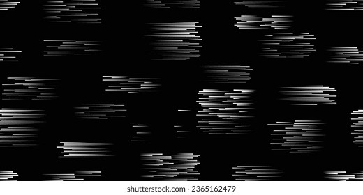 Seamless pattern with speed lines . Fabric pattern with striped Design elements .Repeating Black fast lines .Geometric shape. Dynamic geometrical Endless overlay texture.