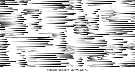 Seamless pattern with speed lines . Fabric pattern with striped Design elements .Repeating Black fast lines .Geometric shape. Dynamic geometrical Endless overlay texture.