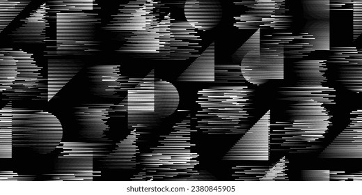 Seamless pattern with speed lines . Fabric pattern with striped Design elements .Repeating Black fast lines .Geometric shape. Dynamic geometrical Endless overlay texture.