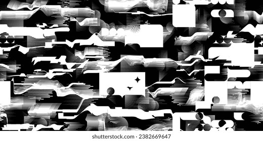 Seamless pattern with speed lines . Fabric pattern with striped Design elements .Repeating Black fast lines .Geometric shape. Dynamic geometrical Endless overlay texture.