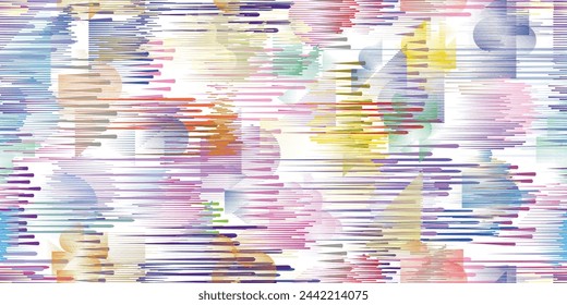 Seamless pattern with speed lines . Fabric pattern with striped Design elements .Repeating  fast lines .Geometric shape. Dynamic geometrical Endless overlay texture.