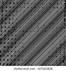 Seamless pattern with speed lines. Minimal
 unusual poster Design .repeating , diagonal, slanting, oblique Black Vector stripes .Geometric shape. Endless texture