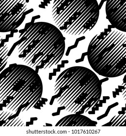 Seamless pattern with speed lines.Triangles
 unusual poster Design .repeating , diagonal, slanting, oblique Black Vector stripes .Geometric shape. Endless texture