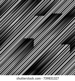 Seamless pattern with speed lines.Triangles
 unusual poster Design .repeating , diagonal, slanting, oblique Black Vector stripes .Geometric shape. Endless texture