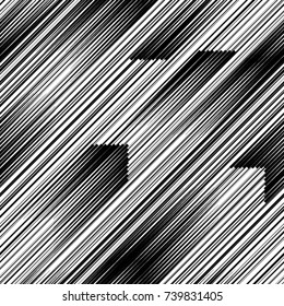Seamless pattern with speed lines.Triangles
 unusual poster Design .repeating , diagonal, slanting, oblique Black Vector stripes .Geometric shape. Endless texture