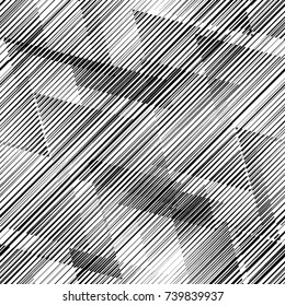Seamless pattern with speed lines.Triangles
 unusual poster Design .repeating , diagonal, slanting, oblique Black Vector stripes .Geometric shape. Endless texture
