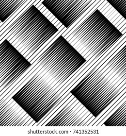 Seamless pattern with speed lines.Triangles
 unusual poster Design .repeating , diagonal, slanting, oblique Black Vector stripes .Geometric shape. Endless texture