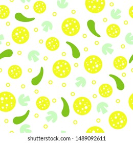 Seamless pattern Spice on white background. Seasoning pattern, colorful print for vegan design .Chili pattern.wallpaper vector 