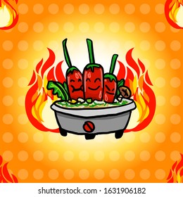 Chili Pot High-Res Vector Graphic - Getty Images