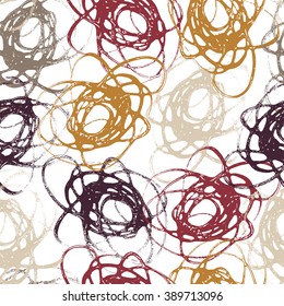Seamless pattern with spiral.