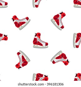 Seamless pattern with sport horses. Serial rhythmic pattern.