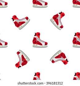 Seamless pattern with sport horses. Serial rhythmic pattern.