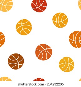 seamless pattern: sports balls