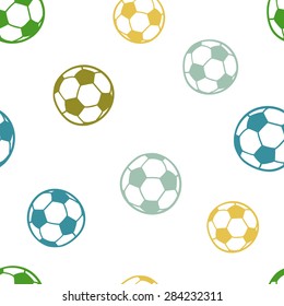 seamless pattern: sports balls