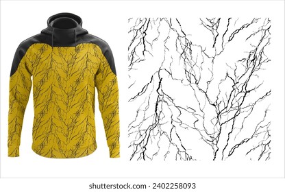 Seamless pattern of sports texture in black and color. Abstract intricate Geometric design. Grunge textured abstract art vector illustration. Simpless vector graphics