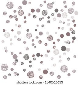 Seamless pattern with spots hand painted on fabrics