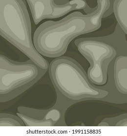 Seamless pattern from spots. Water spots. Abstract camo. Print on textiles, paper and clothing. Vector illustration