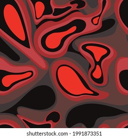 Seamless pattern from spots. Water spots. Abstract camo. Print on textiles, paper and clothing. Vector illustration