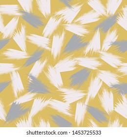 Seamless pattern. Spots. Yellow background.