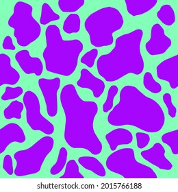 Seamless pattern of spotted animal skin. Abstract print for fashion fabric design.