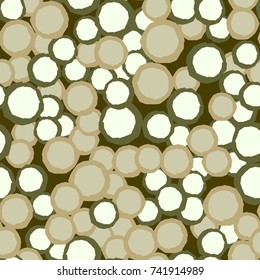 Seamless pattern. Spotted color. Masking for hunting, fishing and recreation.