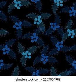 Seamless pattern with spring flowers and leaves. Hand drawn background.  Modern design.Serenity and rose quartz background. Abstract seamless pattern.