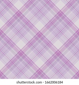 Seamless pattern in spring light violet and purple colors for plaid, fabric, textile, clothes, tablecloth and other things. Vector image. 2