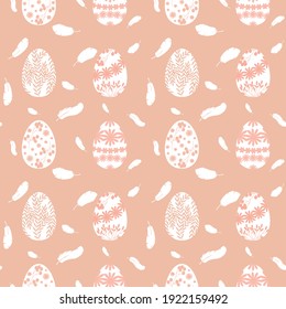 Seamless pattern with spring motif  and vector illustrations. Suitable for printing design, wallpaper design and fabric design.