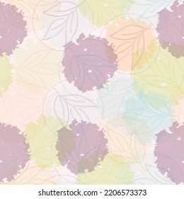 seamless pattern with spring watercolor multicolored flowers, hand painted  Drawing for fabric, textiles, wallpaper, albums, covers, scrapbooks