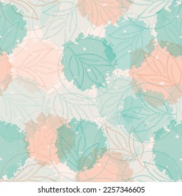 seamless pattern with spring watercolor multicolored flowers, hand painted  Drawing for fabric, textiles, wallpaper, albums, covers, scrapbooks