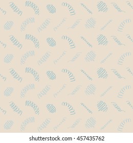 Seamless pattern with Springs 