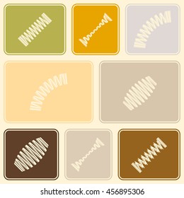 Seamless pattern with Springs for your design