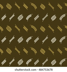 Seamless pattern with Springs for your design