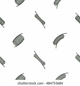 Seamless pattern with Springs for your design