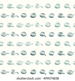 Seamless pattern with Springs for your design