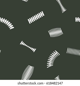 Seamless pattern with Springs for your design
