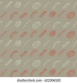 Seamless pattern with Springs for your design