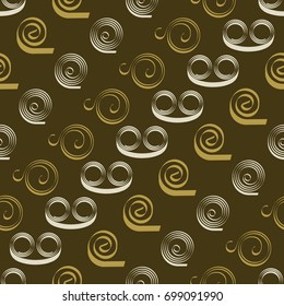 Seamless pattern with Springs for your design