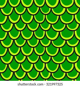 Seamless pattern with squama