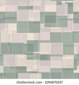 Seamless pattern. Square camouflage. Chess network. Fashionable pattern. Abstractionism.