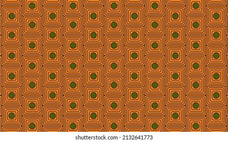 Seamless pattern. Square and dots motif. Minimalist pattern design. Can be used for posters, brochures, postcards, and other printing needs. Vector illustration