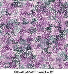 Seamless pattern. Square suns. The colors of spring. Editing is available.