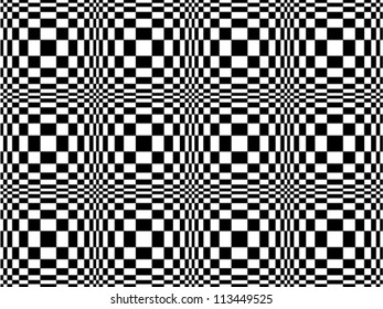 Seamless pattern of squares