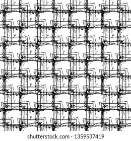 Seamless pattern with squares