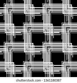 Seamless pattern with squares