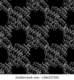 Seamless pattern with squares
