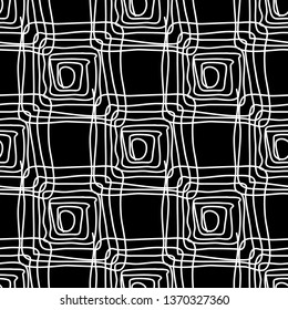 Seamless pattern with squares