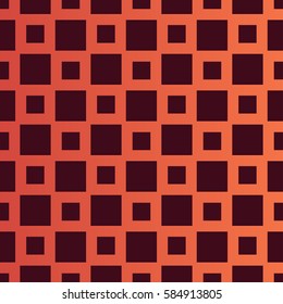 Seamless pattern with squares