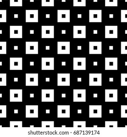 Seamless pattern with squares. Abstract background with a geometric figures